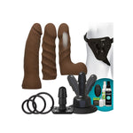 Vibrating Dual Density ULTRASKYN Toys Set + Remote Control - EroticToyzProducten,Toys,Dildos,Realistische Dildo's,Vibrators,Strap On Vibrators,Strap On Vibrators,Kits Sets,Sets voor Koppels,Toy Sets,,GeslachtsneutraalDoc Johnson