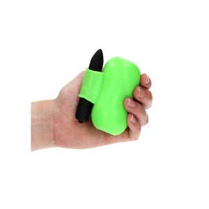 Vibrating Masturbator - Glow in the Dark - EroticToyzProducten,Toys,Toys voor Mannen,Masturbators Strokers,Vibrerende Masturbator,,MannelijkOuch! by Shots