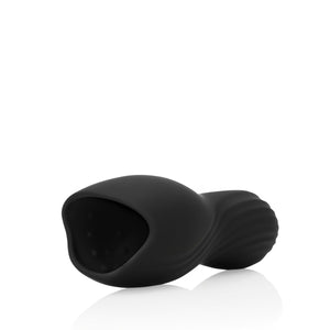 Vibrating Masturbator Sleeve - Licorice Black - EroticToyzProducten,Toys,Toys voor Mannen,Masturbators Strokers,Vibrerende Masturbator,,MannelijkLoveline by Shots