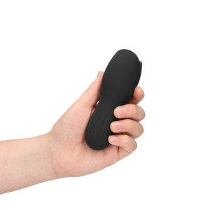 Vibrating Masturbator Sleeve - Licorice Black - EroticToyzProducten,Toys,Toys voor Mannen,Masturbators Strokers,Vibrerende Masturbator,,MannelijkLoveline by Shots