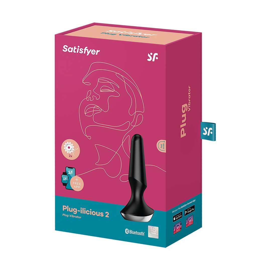 Vibrerende Anaalplug - PLUG - ILICIOUS 2 - Krachtige Dubbele Motoren - EroticToyzButtplugs Anale Dildo's VibrerendSatisfyer