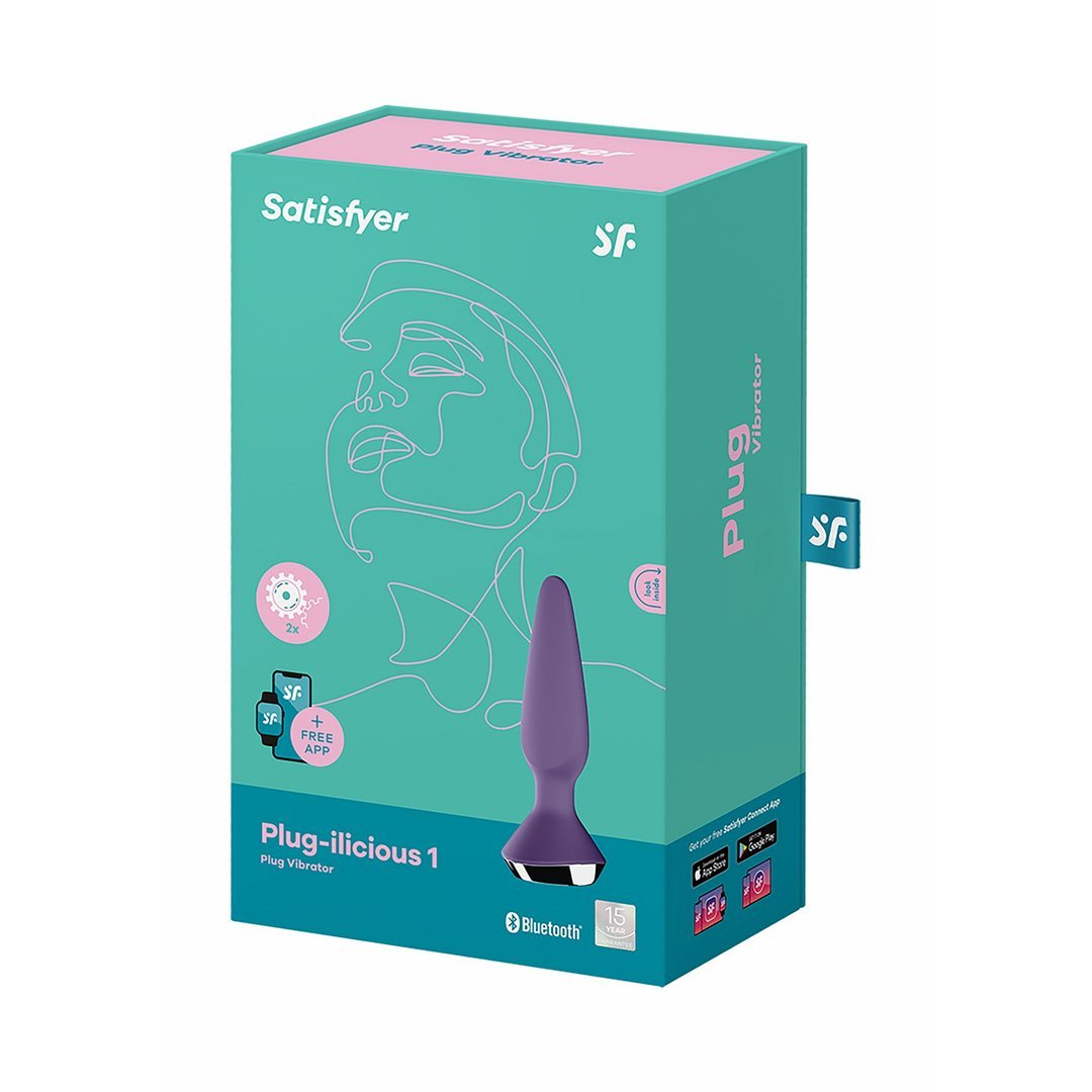 Vibrerende Anaalplug - Teal Siliconen - EroticToyzButtplugs Anale Dildo's VibrerendSatisfyer