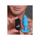 Vibrerende Siliconen Anaalplug - Blauw - EroticToyzButtplugs Anale Dildo's VibrerendXR Brands