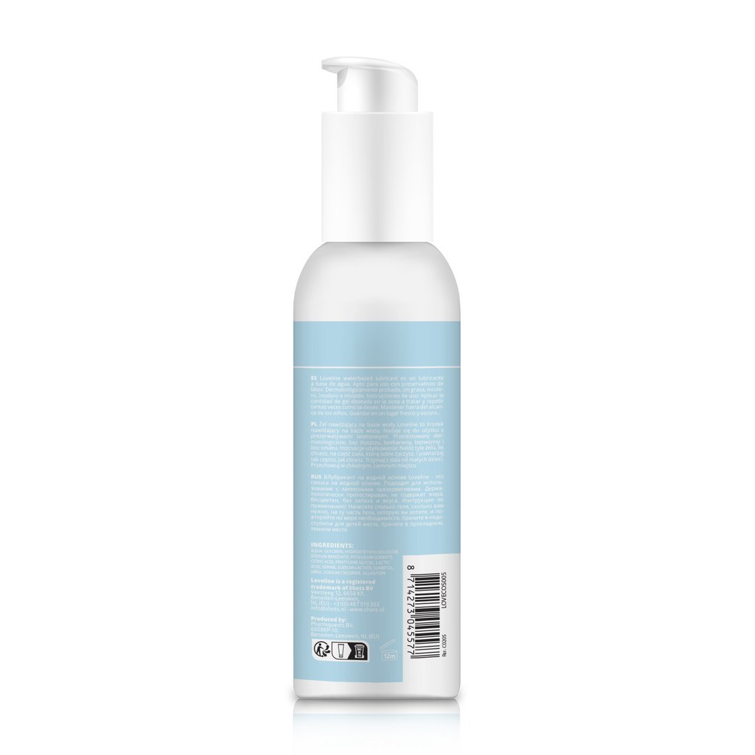 Waterbasis Glijmiddel - 150 ml - EroticToyzGlijmiddelen op WaterbasisLoveline by Shots