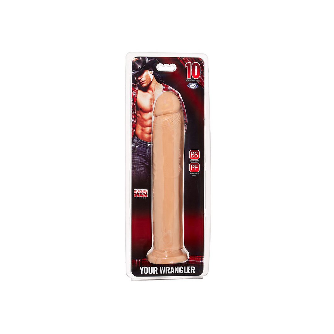 'Working Man Dildo 25,5 cm met Zuignap - Realistisch PVC' - EroticToyzRealistische Dildo'sCloud 9