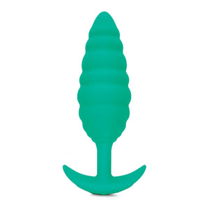 'Zoë Ligon Twist Texture Vibrerende Butt Plug - Groen' - EroticToyzButtplugs Anale Dildo's VibrerendCOTR Inc.