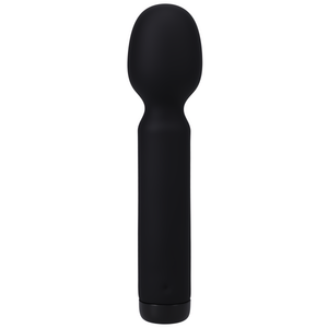 Krachtige Trillende Wand Vibrator USB Oplaadbaar met 10 Intensiteiten - Zwarte Hypoallergene Silicone