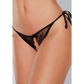 Open Lace Panty with Side Tie - One Size