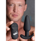 Vibrating Silicone Butt Plug with Remote Control