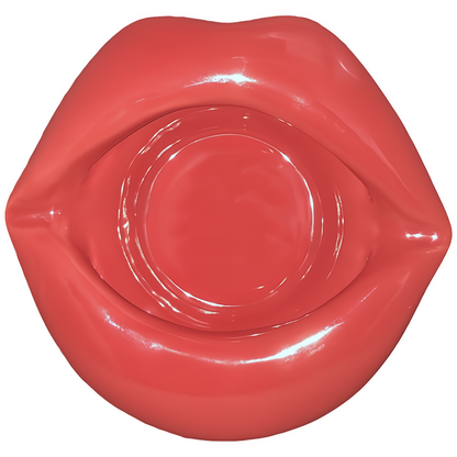 Lippen Asbak - Rood