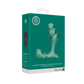 Stacked Vibrating Prostate Massager with Remote Control - Metallic Green