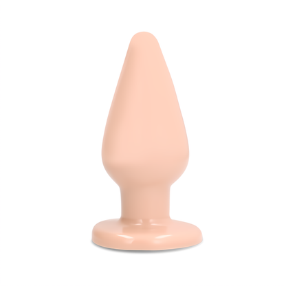 Zelfsmerende 5 Inch Buttplug - Huidskleurig - Geen Glijmiddel Nodig