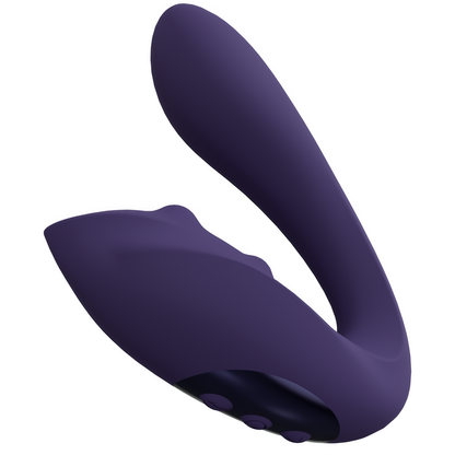 Yuki - Dual Motor G-Spot Vibrator with Massaging Beads - Purple