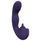 Yumi - Triple Motor G-Spot Finger Motion Vibrator and Flickering Tongue Stimulator - Purple